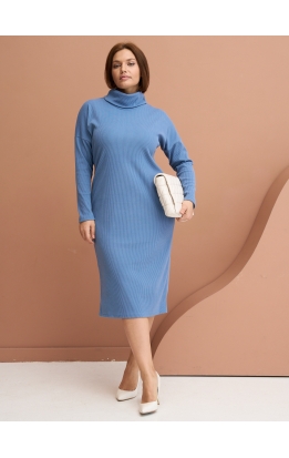 платье Бачини (светлый джинс)