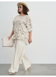 костюм Джанго (беж/принт лист) костюм Джанго (беж/принт лист)
