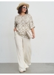 костюм Джанго (беж/принт лист) костюм Джанго (беж/принт лист)