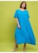 Платье Сити Моно (ярко-синий)