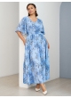 платье Лара (голубые ветки)