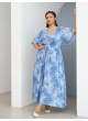 платье Лара (голубые ветки)