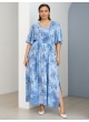 платье Лара (голубые ветки)