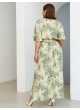 платье Лара (зеленые ветки)