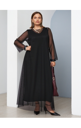 платье Сетка (черный)