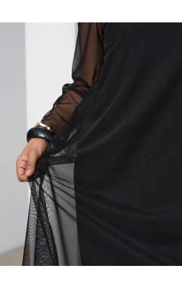 платье Сетка (черный)