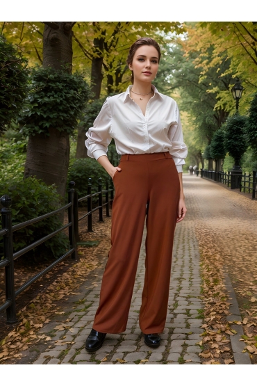 брюки Готье (коричневый)