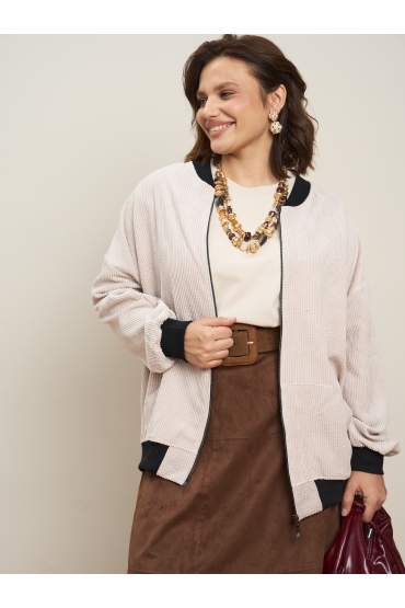 бомбер Баленса (бежевый)