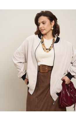 бомбер Баленса (бежевый)