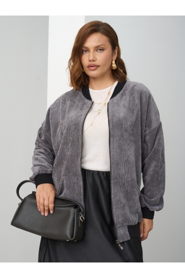 бомбер Баленса (серый)