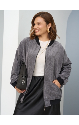 бомбер Баленса (серый)