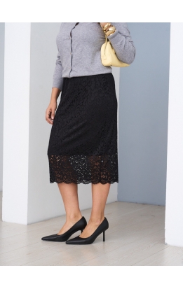 юбка Гепюр (черный)