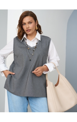 жилет ЧестерВ (серый)