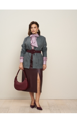 жакет Мекс (темно-серый/ёлка)