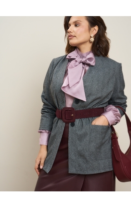 жакет Мекс (темно-серый/ёлка)