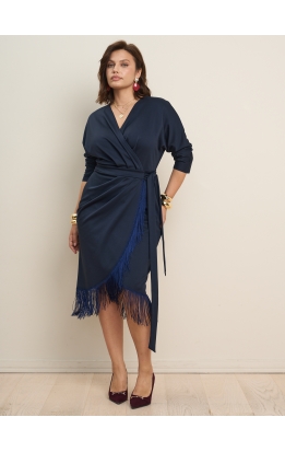 платье Одри (темно-синий)