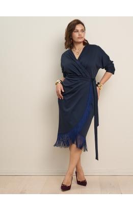 платье Одри (темно-синий)