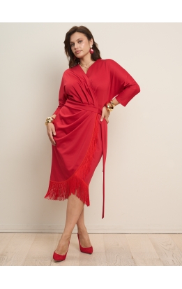 платье Одри (красный)