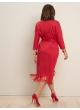 платье Одри (красный)