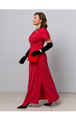 платье Арфа (красный)