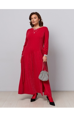 платье Кристал (красный)
