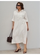 платье Альба Джинс (белый)
