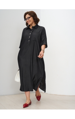 платье Альба Джинс (черный)