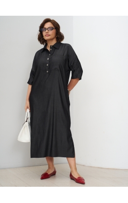 платье Альба Джинс (черный)