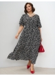 платье Лара (черный/белые пятна) платье Лара (черный/белые пятна)