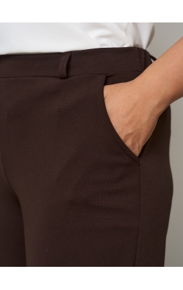брюки Готье (темно-коричневый)