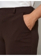 брюки Готье (темно-коричневый)