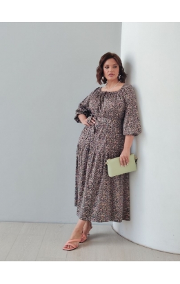 платье Алика (розовый цветок)