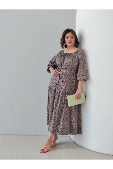 платье Алика (розовый цветок)