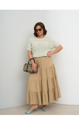 юбка Волна2 (бежевый)