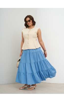 юбка Волна2 (джинс)