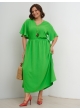 платье ЛараМоно (ярко-зеленый)