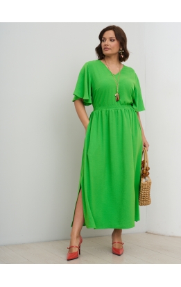 платье ЛараМоно (ярко-зеленый)