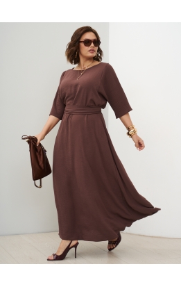 платье Джейн (коричневый)