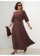 платье Джейн (коричневый)