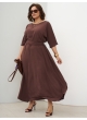 платье Джейн (коричневый)