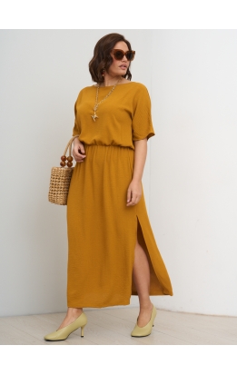 платье Дакота (горчица)