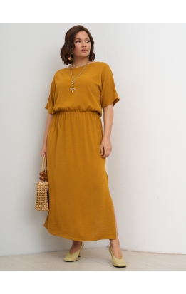 платье Дакота (горчица)