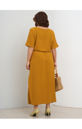 платье Дакота (горчица)