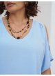 блуза Айрис (голубой)