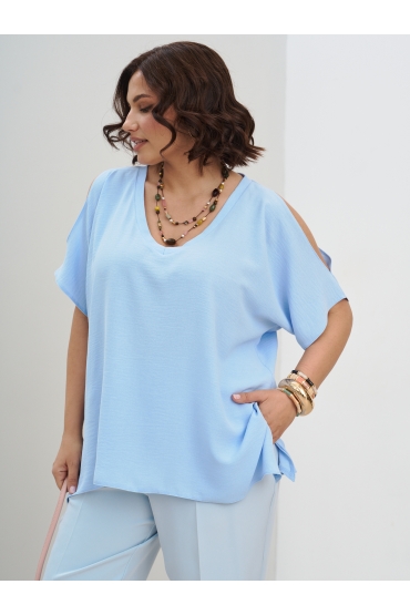 блуза Айрис (голубой)