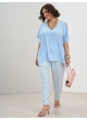 блуза Айрис (голубой)