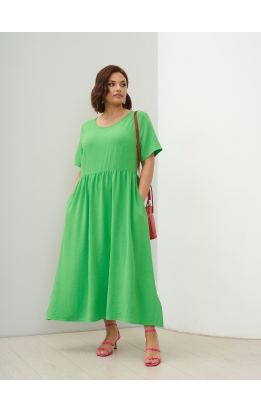 Платье Сити Моно (ярко-зеленый)