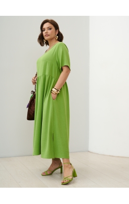 Платье Сити Моно (лайм)
