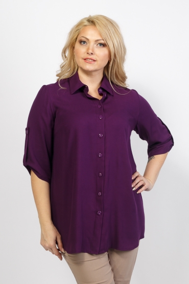 блуза Лера (фиолет)
