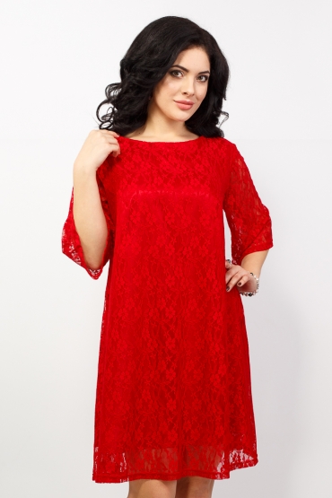 платье Лиана (красный)